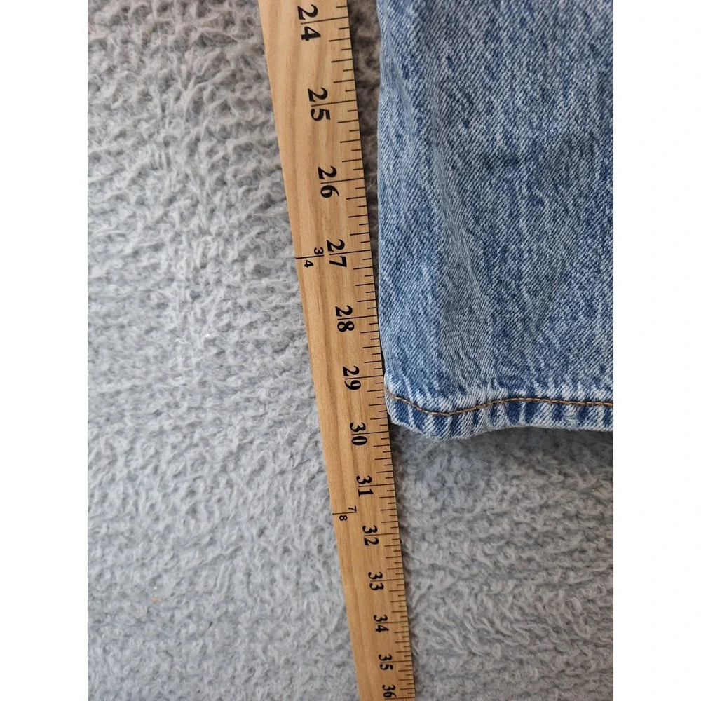 Aéropostale Jeans Womens‎ 00 Red (Fits 25x29.5) Denim Distressed Straight Leg